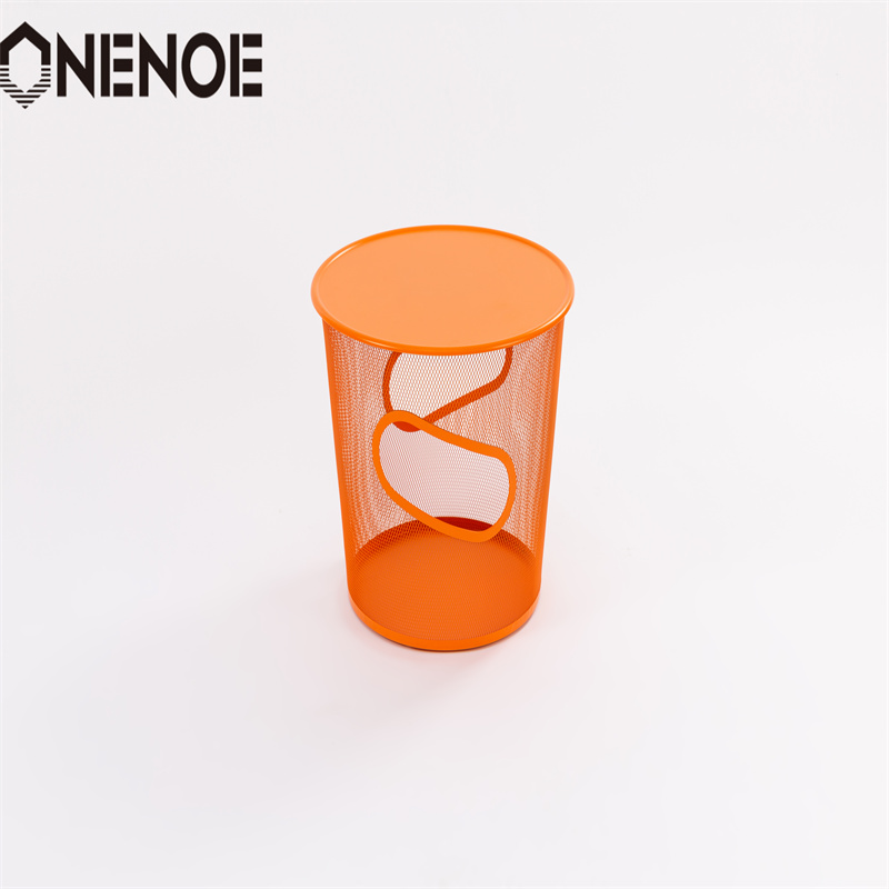 Onenoe moderne moderne moderne grand rangement rond table basse table d\'appoint de table d\'ordinateur portable table de table de table de table de bout de table pour le salon du salon